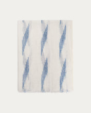 Load image into Gallery viewer, Yerse Printed linen scarf Azul
