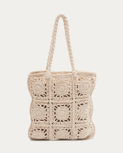 Load image into Gallery viewer, Yerse Crochet  shoulder bag Ecru
