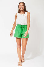 Load image into Gallery viewer, Haven St. Barts fringe detail shorts Key Lime
