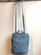 Load image into Gallery viewer, Bagitali Milan large convertible rucksack/handbag in Soft Blue - CW CW 
