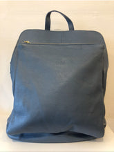 Load image into Gallery viewer, Bagitali Milan large convertible rucksack/handbag in Soft Blue - CW CW 

