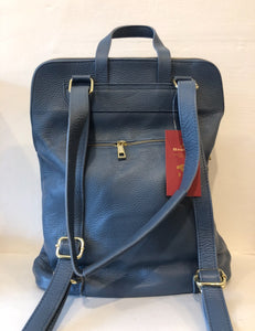 Bagitali Milan large convertible rucksack/handbag in medium grey - CW CW 
