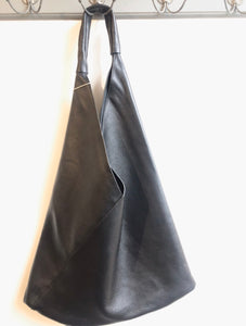 Bagitali Leather slouch bag in Medium Grey - CW CW 