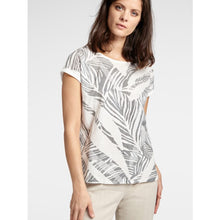 Load image into Gallery viewer, Sandwich Botanical print t-shirt in Anthracite - CW CW 
