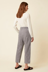 Great Plains Rosa drawstring trouser in Chambray - CW CW 