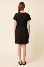 Load image into Gallery viewer, Great Plains Pia ponte jersey dress in Black - CW CW 
