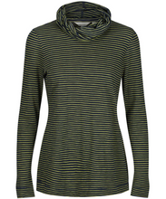 Load image into Gallery viewer, Seasalt Carefree cotton long-sleeved top in Aloe midnight - CW CW 

