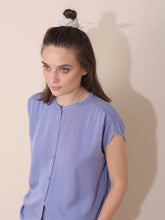 Load image into Gallery viewer, Indi &amp; Cold Lyocell sleeveless shirt Azul
