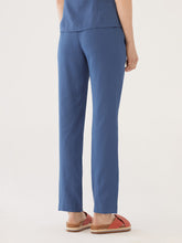 Load image into Gallery viewer, Nice Things Feature elastic waist soft pant Soft Blue
