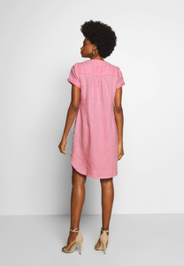 Part Two Aminas linen dress in Fresh pink - CW CW 