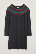 Load image into Gallery viewer, Seasalt Centrepiece knitted dress Ripe berry Onyx Mix
