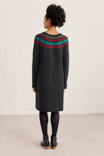 Load image into Gallery viewer, Seasalt Centrepiece knitted dress Ripe berry Onyx Mix
