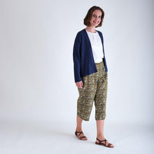 Load image into Gallery viewer, Bibico Mila printed paisley culottes in Olive

