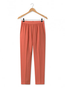 Nice things Elastic waistband trousers in Coral - CW CW 