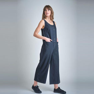 Bibico Evelyn jumpsuit in Black Denim