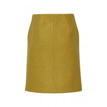 Load image into Gallery viewer, Ichi Hinga statement flannel pencil skirt in Bronze mist
