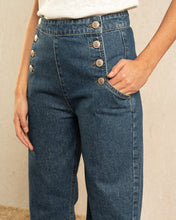 Load image into Gallery viewer, Grace and Mila 60 Moyen jeans Denim Bleu
