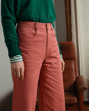 Load image into Gallery viewer, Grace and Mila Emilien cropped casual trouser Rose

