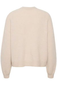 Part Two Rasmina shaped collar cardigan Perfectly Pale
