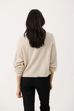 Load image into Gallery viewer, Part Two Rasmina shaped collar cardigan Perfectly Pale
