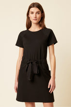 Load image into Gallery viewer, Great Plains Pia ponte jersey dress in Black - CW CW 
