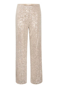Part Two Tatianas sequin trouser Silver