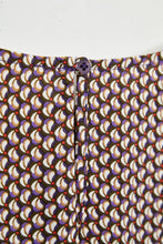 Load image into Gallery viewer, ese O ese Edie geometric print blouse Purple
