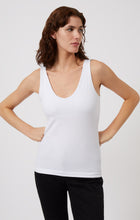 Load image into Gallery viewer, Great Plains core organic tank top White
