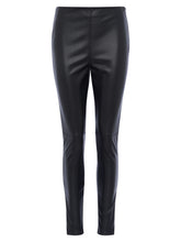 Load image into Gallery viewer, Great Plains Ania Faux leather skinny trousers in Black
