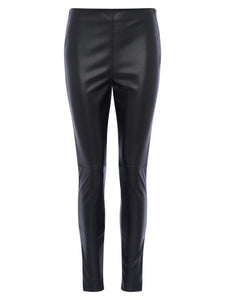 Great Plains Ania Faux leather skinny trousers in Black