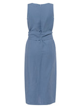 Load image into Gallery viewer, Great Plains Milo belted summer dress in Riviera Blue
