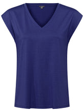 Load image into Gallery viewer, Great Plains Core soft touch jersey V neck Royal Blue
