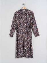 Load image into Gallery viewer, Indi &amp; Cold Retro inspired shirt dress Azul
