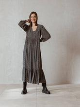 Load image into Gallery viewer, Indi &amp; Cold Floral long Jane dress Ocean
