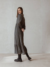 Load image into Gallery viewer, Indi &amp; Cold Floral long Jane dress Ocean
