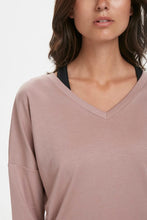 Load image into Gallery viewer, Part Two VidaPW sweater top in Vintage rose - CW CW 
