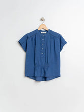 Load image into Gallery viewer, Indi &amp; Cold Terry jacquard blouse Azul Klein
