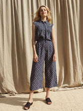 Load image into Gallery viewer, Indi &amp; Cold Boris tile print trousers Indigo
