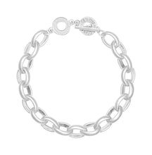 Load image into Gallery viewer, Sence Chunky link statement bracelet in Matt Silver
